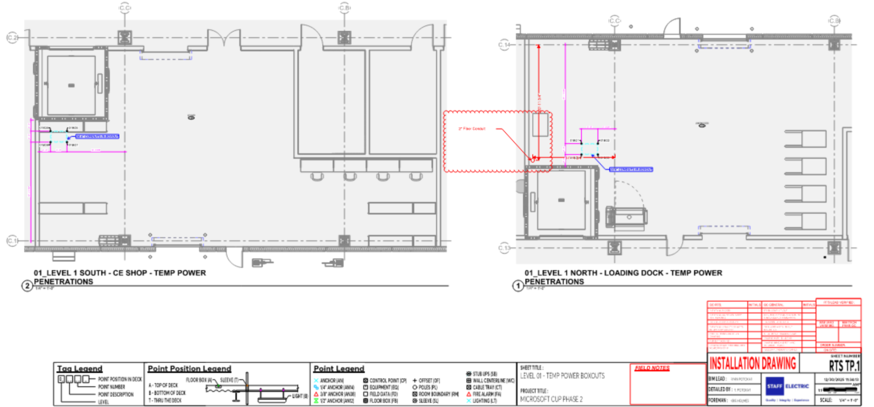 Conduit Markup Drawing