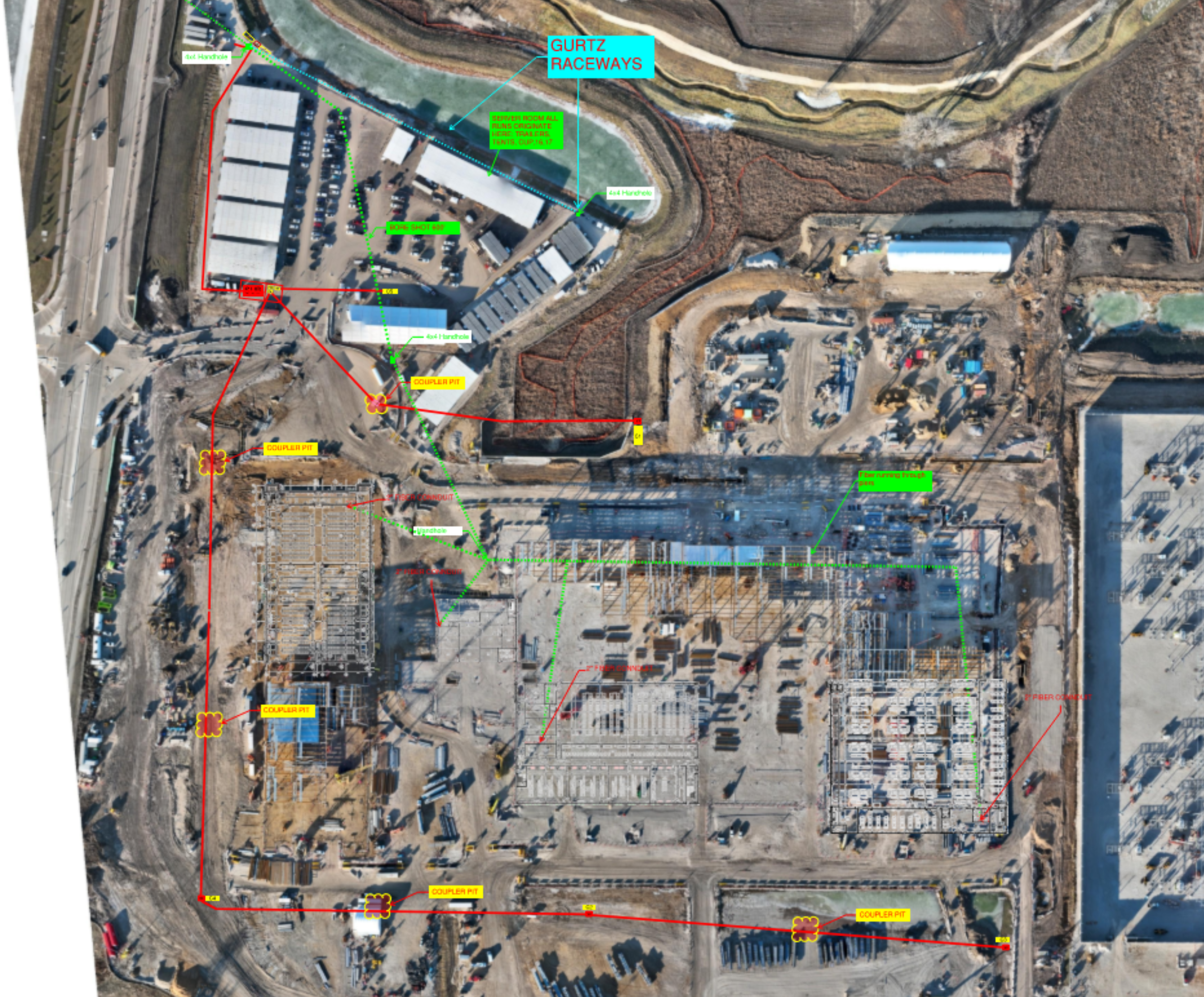 Drone Shot Site Coordination