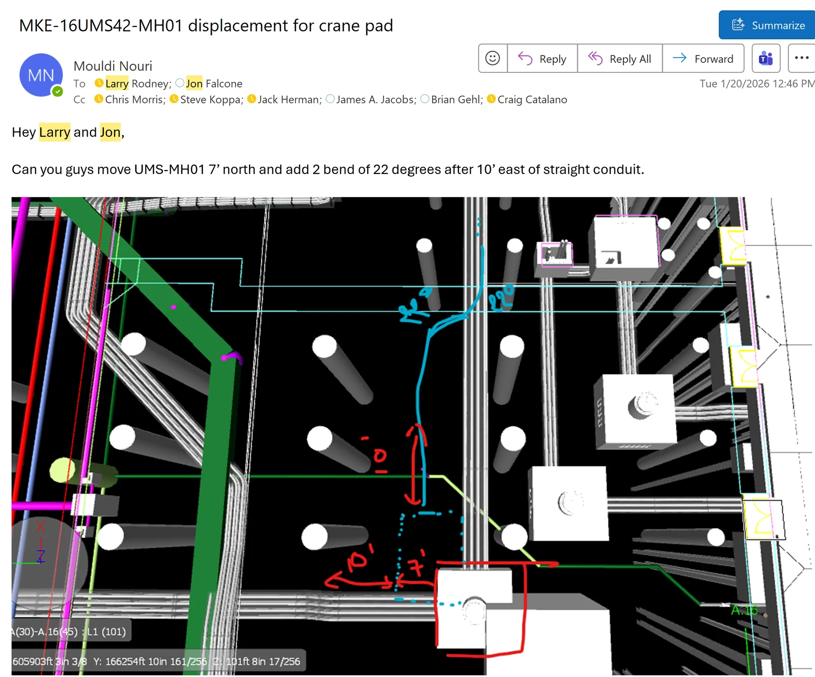 3D model markup with collaborators