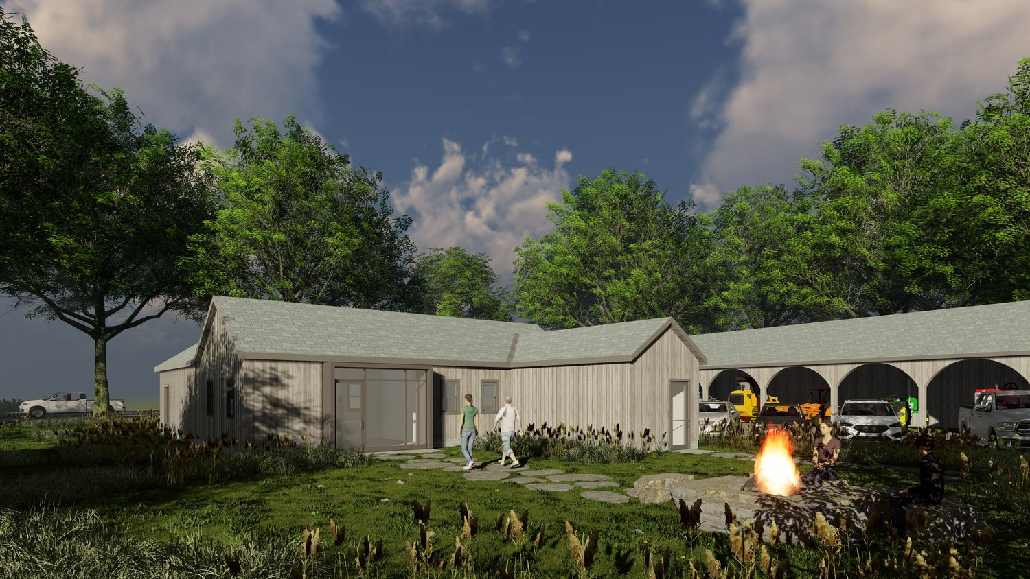 Smokey House Visitor Center 1