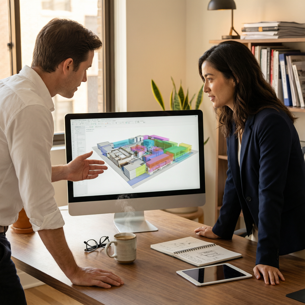 This workflow changes the relationship between design and estimating. Designers no longer fear the e