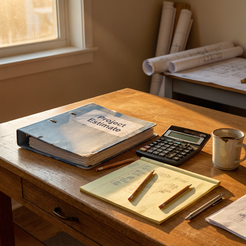At the end of the day—wait, let's avoid that cliché. Instead, consider this: every estimate you subm